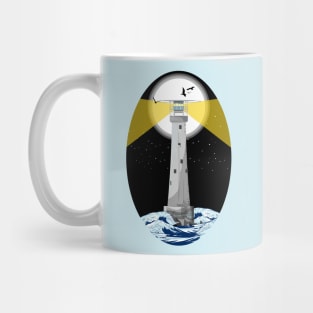 bishop rock lighthouse Mug